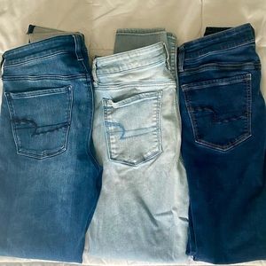 AE Hi-Rise Jegging Lot Size 12 High Rise Jeggings